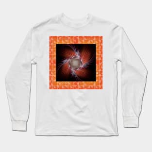 Autumn Colors Pinwheel Long Sleeve T-Shirt